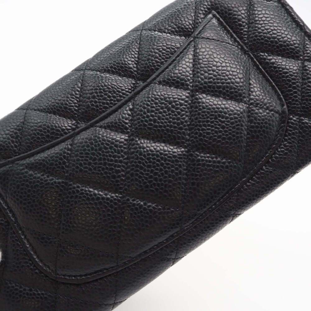 CHANEL Black Caviar Leather Wallet - Picture 3 of 14